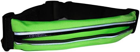 fYt Belt Running Pouch Belt Premium Fitness Excercise Workout Accessory ( iPhone 6, 7 Plus, Samsung S8 Holder for Runners ) Reflective Running Gear