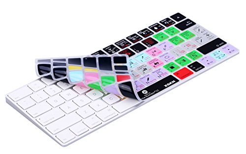 XSKN Magic Keyboard Adobe Illustrator Shortcut Keyboard Cover, Durable AI Hotkeys Silicone Keyboard Skin for Apple Magic Keyboard MLA22LL/A