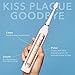 Smile Bright Store Platinum Electronic Sonic Toothbrush with UV Sanitizing Charging Case - Rechargeable Storage Base, Gold