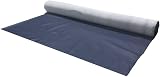 A-Express Grained Faux Leather Fabric Navy Blue 0.8mm 140cm Wide Half Metre view 5