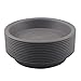 BangQiao 12 Pack 4.55 Inch Plastic Round Plant Pot Saucer Tray for Indoor and Outdoor Application, Graythumb 2