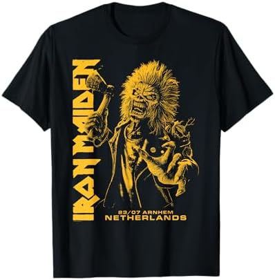Amazon.com: Iron Maiden Run for Your Lives Tour Paris T-Shirt