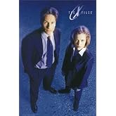 Tomorrow sunny 24X36 INCH / ART SILK POSTER / THE X FILES POSTER - MULDER AND SCULLY - HOT NEW