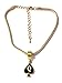 Alternative Intentions Q Spade (Queen of Spades) Charm Anklets in Black Silver and Gold - Hotwife - Cuckoldress