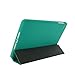 KHOMO iPad Mini 1 2 3 Case - Dual Series - Ultra Slim Twill Green Cover with Auto Sleep Wake Feature for Apple iPad Mini 1st, 2nd and 3rd Generation