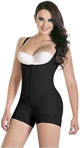 Sportmars Women's Shapewear Summer Corset Body Bodysuit Slimming Bodyshaper Black
