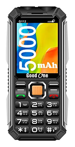 Good ONE G112 Basic Keypad Mobile Phone with Four Sim, 5000 mAh Big Battery, 2.4&#34; Screen Display