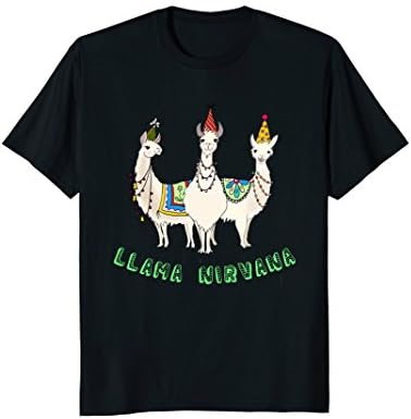 Llama Nirvana No Llama Drama T-Shirt