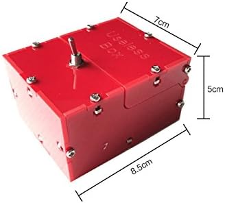 Fully Asembled Mini Edition Useless Box For Birthday And Party Gift Toy Game (Red)
