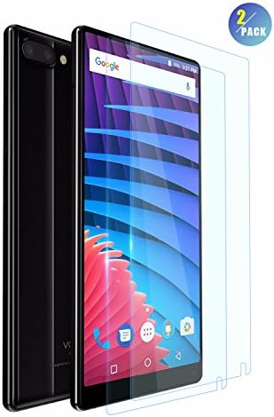 Vernee Mix 2 Screen Protector, CiCiCat [2-Pack] 0.26mm 9H Tempered-Glass Screen Protector, Premium HD Clear Hardness Tempered Glass Screen Protector Film (2-Pack, Vernee Mix 2 6.0'')