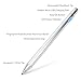 BoxWave Universal AccuPoint Active Stylus, Electronic Stylus with Ultra Fine Tip - Metallic Silver, Stylus Pen for Smartphones and Tablets