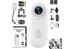 POV Pro 4k Camera, New Ultra Wide Angle HD 4k Wearable Body Adventure Action Cameras with Audio, Night Vision, Mount Anywhere