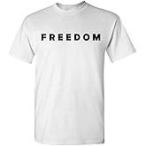 American Patriotic Freedom Unisex T-Shirt Inspired by Charlie Graphic Logo Tee 1st Amendment Free Speech Casual Patriot