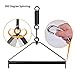 Black Sê&x Swing Luxury Heavy Duty Couple,360 Degree Spinning Swing Set with Stainless Steel Triangle Hanging on Ceiling,for Couple Aadült Sêx Play, Hold up 800 LBSthumb 4
