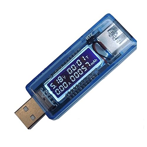 Accreate Multi-function USB Phone Charger HD Display Digital Voltmeter Detector Power Ammeter Measurement Tool - Thumbnail 5