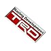 Car Styling 3D Racing Development TRD Sticker Emblem Decal for Toyota Car Tail Fender Exterior Body Decoration