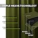 NICETOWN Bedroom Curtain Panels Blackout Draperies, Thermal Insulated Solid Grommet Blackout Drapes for Christmas Decoration (1 Pair, 42 by 45-Inch, Olive Green)