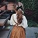 Big Hair Bows Girls Toddler Velvet 5 inches 10 PCS Hair Clips for Girls Alligator Baby Ponytail Holder