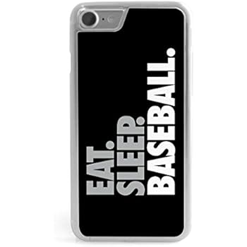 iphone baseball case sleep eat shockproof bumper repeat amazon apple clear hard cover