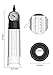 Penis Vacuum Pump for Men Erection Pumps Male Sex Toys, PALOQUETH Penis Enlargement Growth Pump with Pressure Gauge for Safe Suction Harder Erection, Soft Sleeve Quick Release Valve, 9 in