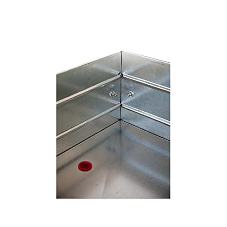 MESA DE CULTIVO Acero Galvanizado. Medidas: Largo 75cm x Ancho ...