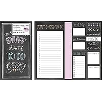 Book of Sticky Notes: Stuff I Need to Do (Chalkboard)