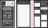 Book of Sticky Notes: Stuff I Need to Do (Chalkboard) by