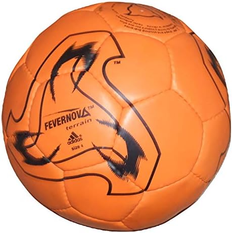 Adidas Fevernova Terrain Football Winter Orange Original Vintage 2002 Made in Pakistan Size 4
