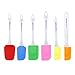 U.S. Kitchen Supply 6 Piece Ultimate Silicone Spatula Set - Cooking Utensil for Scraping, Scooping, Mixing, Baking & Stirring Applications