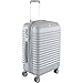 Delsey Luggage Bastille Lite, Carry On Luggage, Lightweight Spinner Suitcase, Pearl Grey