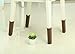 WISLIFE Brown Floor Protectors - Furniture Protectors, Snug Fitting Chair Leg Floor Protectors, Anti Skid Chair Socks for Hardwood Floors 16pcs/pack for 4 Four-leg Chair