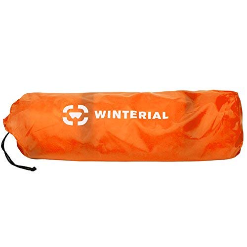 Winterial Lightweight Self Inflating Sleeping Pad, Great for Backpacking and Camping, Orange - Thumbnail 5