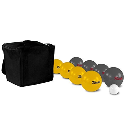 Buy Rivals Bocce Ball Set Includes 8 Balls, Pallino White Ball
