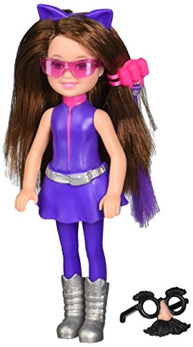 Barbie spy squad junior agent doll, purple