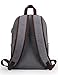 Upoalker Canvas Backpack with USB Charging Port for School Bookbag Travel Rucksack for Fits up to 15.6 inch Laptop Bag (Gray(USB port))