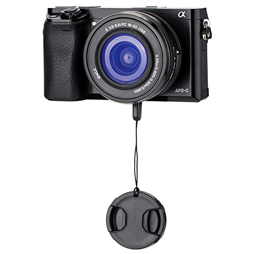 2Pack JJC 40.5mm Front Lens Cap Cover with Cap Keeper for Sony ZVE10