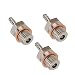 JFtech 70117 Hot Spark Glow Plug No.4 N4 Platinum/Iridium Super Glow-Plug for RC HSP Traxxas Nitro Engine Car Truck Buggy (Pack of 3)