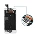 for iPhone 6s Touch Screen Replacement - Yodoit LCD Display Digitizer Glass Full Assembly with Small Parts Camera Proximity Sensor Home Button Earpiece Speaker 3D Touch + Tool (4.7 inches White)