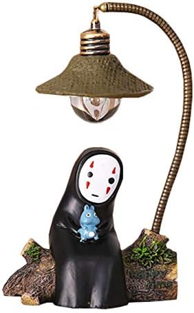 5starservices14 Spirited Away Kaonashi No Face Man Night Light Best Gift Home Decor Craft Decorative Lights