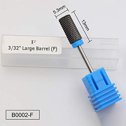 BLACK Ceramic Nail Drill Bit Rotate Burr Milling Nail Cutter Bit For Manicure Pedicure Tool Electric Nail Drill Accessorie