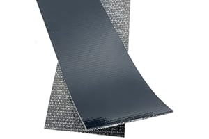 BOWMAN HOLLIS 4" Wide Conveyor Belt, BH-118 (Black PVC 120 COS X Brushed Back) 25 Foot Length - Open Ends