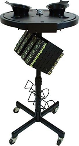 188 ITALICA Hair Color Trolley With Timer Plus Lots of Box Slots as Shown(Boxes Not Included)