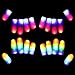 W-plus Flashing Finger Lighting Gloves LED Colorful Rave Gloves 7 Colors Light Show - Light-up Flashing Novelty Toys - Amazing Christmas Gift for Kids