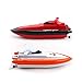 DeXop -Babrit F1 Works In Water RC Boat Remote Control Boat-Red