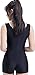 Womens Scoop Neck One Piece Short Tank Bodysuit Tops, Sleeveless Bodycon Jumpsuit Catsuit, Perfect for Yoga, Dance, Fitness