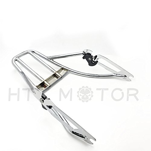 XKMT Group Chrome Detachable 2-Up Luggage Rack For Harley Street 500 750 XG500 XG750 15-17