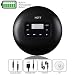 HOTT Rechargeable Portable CD Player, CD711 Personal Compact Disc Player with LCD Display, Stereo Earbuds, 10hr Battery Life, Electronic Skip Protection Anti-Shock Function - Black primary