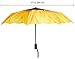 NVLFHY Sunflower Umbrella Three Folding Manual 38inch Windproof Opening and Closing Anti-Ultraviolet Sun Rain Umbrella for Woman (Yellow)