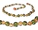 The Art of Cure Original Baltic Amber Necklace- Polished Handmade (Peridot/Lemon) for boy or Girl - 12-12.5 Inches Size