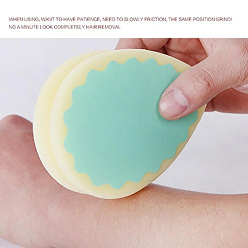 image for Leedford-Beauty Tool Hair Remover Sponge,Leedford 1 PC Magic Painless 
